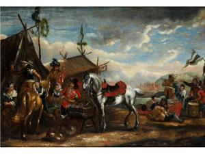 WEYER Jacob Matthias 1620-1670,IM FELDLAGER,Hampel DE 2017-07-05