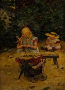 WEYNS Jan Harm 1864-1945,Children playing,Mallams GB 2018-06-07