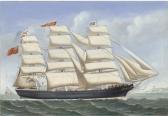 WEYTS Carolus Ludovicus,The British full-rigged ship Banner under full sai,Christie's 2005-05-25