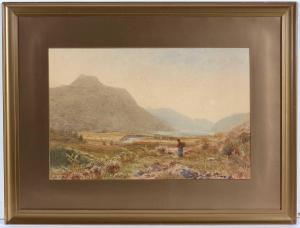 WHAITE James 1860-1890,Loch Maree, Wester Ross, Rannoch Moor,Anderson & Garland GB 2022-09-15