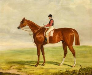 WHAITE T 1800-1800,The racehorse Elis with jockey up,Bonhams GB 2013-01-24