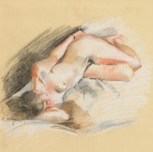 WHATELY Margaret Stella Murray,Female Nude,Morgan O'Driscoll IE 2013-07-01