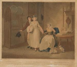 WHEATLEY Francis 1747-1801,A new married couple; A visit to the mother,Bonhams GB 2009-06-10