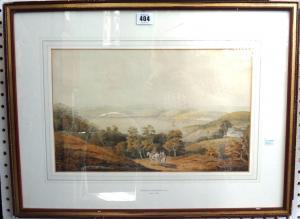 WHEATLEY Francis 1747-1801,A view across a bay, with travellers in th,Bellmans Fine Art Auctioneers 2014-08-08
