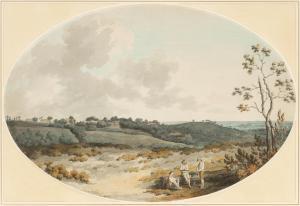 WHEATLEY Francis 1747-1801,An extensive landscape with labourers at rest on a,Bonhams GB 2024-02-12