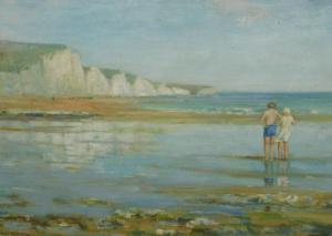 WHEATLEY John Laviers 1892-1955,Figure in coastal scene,Golding Young & Mawer GB 2018-08-22