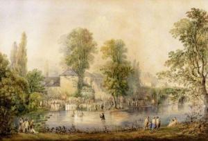 WHEATLEY WILLIAM WALTER,A SERVICE OF BAPTISM BEING CONDUCTED IN A RIVER BY,1841,Sworders 2010-09-21