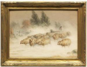 WHEATON Francis 1849-1942,Drifting snow,Aspire Auction US 2021-09-02