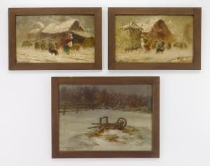 WHEATON Francis 1849-1942,Landscapes,1896,Rachel Davis US 2023-03-25
