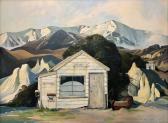 WHEELER Colin V 1919-2012,Post Office on the Diggings, Naseby, Centra,1974,International Art Centre 2019-10-23