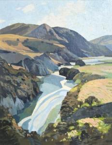 WHEELER Colin V 1919-2012,The Hope River at Glen Wye (A Canterbury High Coun,1960,Webb's 2023-09-25