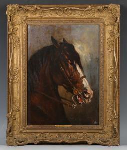 WHEELER Jnr. Alfred 1851-1932,Horse's Head,19th/20th century,Tooveys Auction GB 2022-09-07