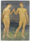 WHEELER Muriel 1888-1979,Adam and Eve and the Serpent,Serrell Philip GB 2017-01-12