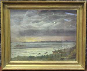 WHEELER Muriel,D-Day, Dawn from my Window, Sussex Evening, Fairli,1946,Tooveys Auction 2022-01-18