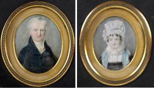 Wheeler T 1790-1845,Georgian portrait miniatures,1821,Batemans Auctioneers & Valuers GB 2017-11-04