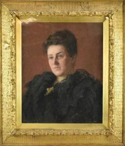 WHEELHOUSE Mary V. 1867-1947,Portrait of a Lady,1899,Reeman Dansie GB 2023-02-14
