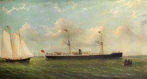 WHELDON JAMES 1830-1895,The SS Marsdin of Hull,1870,Bonhams GB 2022-10-25