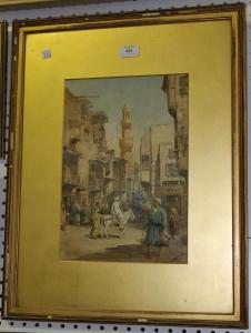 WHIPPLE john 1873-1896,Eastern Street Scene,Tooveys Auction GB 2015-12-31