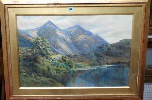 WHISHAW Alexander Y 1870-1946,Mountainous lake scene,1897,Bellmans Fine Art Auctioneers 2019-06-15