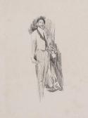 WHISTLER Beatrix Godwin 1857-1896,Count Robert de Montesqiou, No.3,1895,Bloomsbury London 2012-11-14
