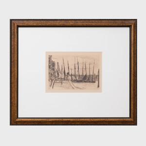 WHISTLER James Abbot McNeill 1834-1903,Billingsgate,1859,Stair Galleries US 2018-10-12