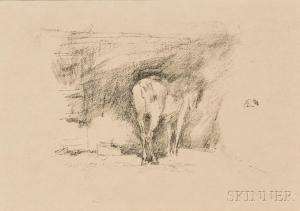 WHISTLER James Abbot McNeill 1834-1903,Study of a Horse,1895,Skinner US 2015-05-29