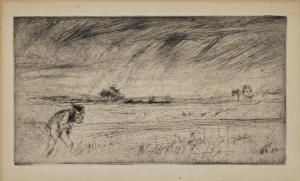 WHISTLER James Abbot McNeill 1834-1903,THE STORM,1861,William Doyle US 2017-11-01