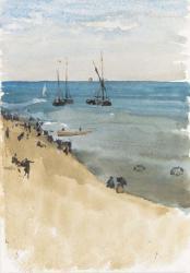 WHISTLER James Abbott McNeill,Green and silver -- The Bright Sea, Dieppe,Christie's 2001-11-29