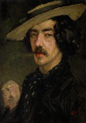 WHISTLER James Abbott McNeill 1834-1903,Whistler Smoking,1856-1860,Christie's GB 2021-11-11