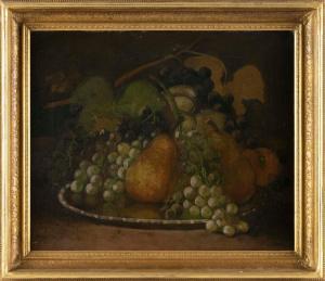 WHITAKER George William 1841-1916,Fruit Still Life,Eldred's US 2023-07-28