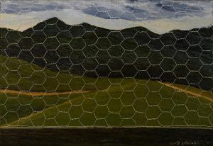 WHITAKER Scott 1969,Landscape with Chicken Wire,2004,Shapiro AU 2017-07-25