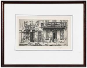 WHITE Charles Henry 1878-1918,State Street Shops,1959,Brunk Auctions US 2023-07-13