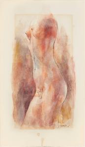 WHITE Charles Wilbert 1918-1979,Nude,1965,Phillips, De Pury & Luxembourg US 2024-02-15
