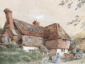 WHITE Cheverton,charming views of country cottages,Reeman Dansie GB 2021-05-31