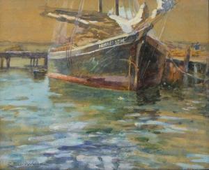 WHITE Clarence Scott 1872-1965,The Freight Schooner,Clars Auction Gallery US 2020-01-19