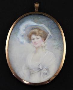 WHITE Florence 1800-1900,An Edwardian lady,Gorringes GB 2015-06-25