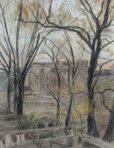 WHITE Gillian 1939,Trees - November,Burstow and Hewett GB 2013-03-27