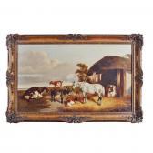 WHITE JAMES 1800-1900,A PASTORAL SCENE WITH CATTLE, A HORSE, A FOAL AND ,Lyon & Turnbull 2017-05-24