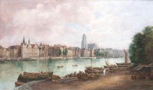 WHITE JAMES 1800-1900,Gezicht op Windsor,Bernaerts BE 2014-12-02