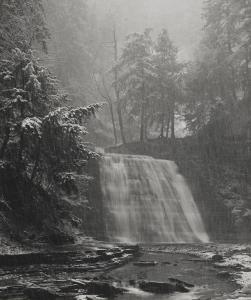 WHITE Minor 1908-1976,Waterfall, Stony Brook State Park,1959,Bonhams GB 2016-10-25