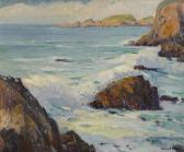 White Orrin Augustine 1883-1969,Coastal rocks,Bonhams GB 2012-08-07