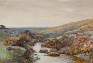 WHITE R.E,A Dartmoor Stream,1901,Sotheby's GB 2003-03-11
