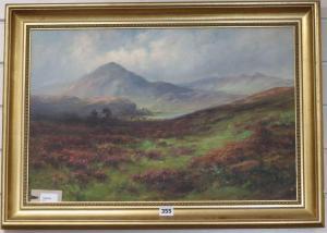 WHITE Sidney Watts 1800-1900,Moorland landscape,20th century,Gorringes GB 2019-08-05