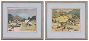 WHITEHEAD Buell 1919-1993,Chenille Factory,Brunk Auctions US 2021-07-09