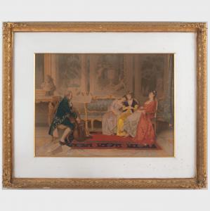 WHITEHEAD Isaac 1819-1881,Concert,Stair Galleries US 2022-12-15