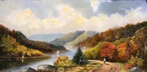 WHITEHEAD Isaac 1819-1881,Early Autumn Farm,Nadeau US 2019-04-27