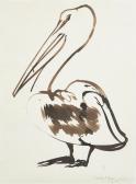 WHITELEY Brett 1939-1992,Crested Pelican, (Pelican),1978,Shapiro AU 2025-09-02