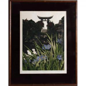 WHITEMAN Parker 1945,Japanese Iris,Ro Gallery US 2010-01-28