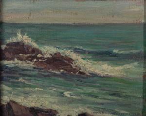 WHITESIDE Frank Reed 1866-1929,Seascape,1918,William Doyle US 2023-09-29