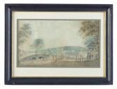 WHITFIELD W.H 1800-1900,ABBEY BRIDGE, TAVISTOCK,1839,Christie's GB 2004-09-20